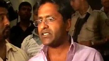 Video : Income Tax officials grill Lalit Modi during 10-hour raid