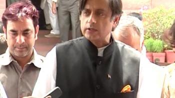 Video : IPL row: Shashi Tharoor defends allegations in Parliament