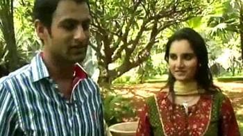 Video : Newlyweds Sania, Shoaib talk to NDTV