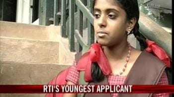 Video : RTI's youngest applicant
