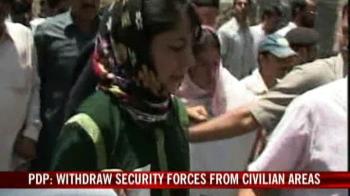 Shopian probe: PDP holds protest demonstrations