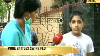 Video : Pune battles swine flu