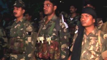 Red soldiers prepare for war