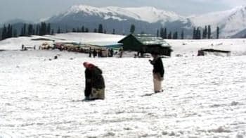 Video : Gulmarg: A relief from the hot plains