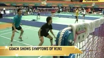 Video : Badminton Vs Swine Flu in Hyderabad