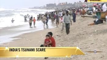 Video : Tsunami warning that wasn't