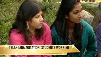 Video : Telangana agitation: Students' year at stake