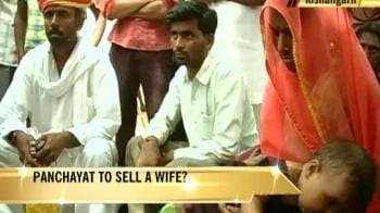 Video : Rajasthan panchayat to sell a wife?