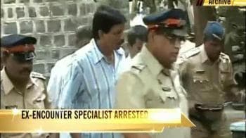 Video : Mumbai encounter cop held for murder