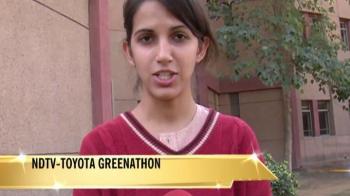Video : The big Green effort - NDTV Toyota Greenathon