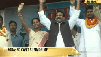 Video : Madhu Koda: ED can't summon me