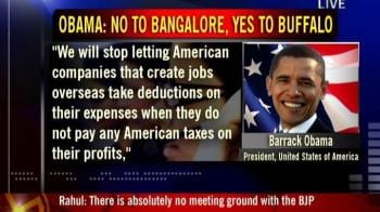 Video : Say no to Bangalore, yes to Buffalo: Obama
