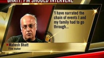 Video : 'Unhappy' Bhatt writes to PM over son's 'links'