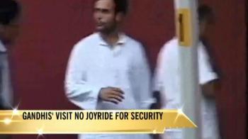 Gandhi's visit no joyride for security