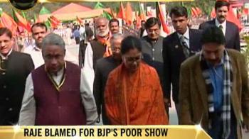 BJP&rsquo;s Vasundhara Raje refuses to quit