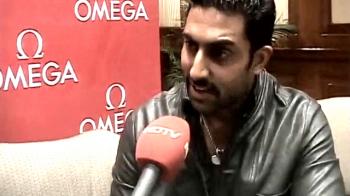 Abhishek speaks about being brand ambassador for Omega