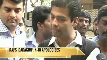 Karan says sorry to Raj Thackeray