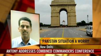 Pak situation a matter of concern: Antony