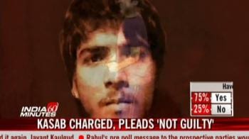 Video : Qasab pleads not guilty