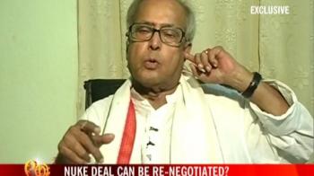 Nuke deal can be re-negotiated?