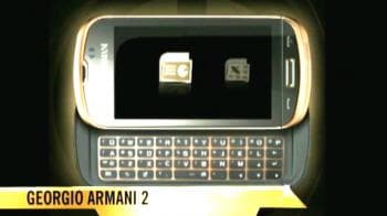 Video : Samsung to launch Armani phone