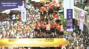 Mumbai's costliest Dahi Handi