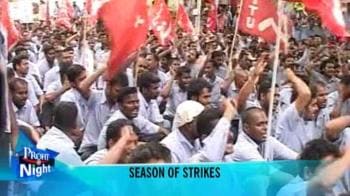 Video : Hyundai workers on strike
