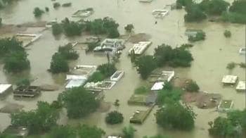 Video : Aerial shots of the flood fury