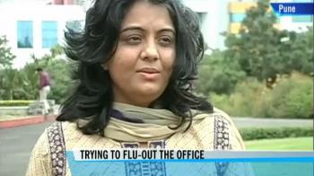 IT hubs battle swine flu