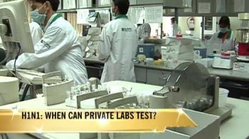 Video : H1N1: When can private labs test?