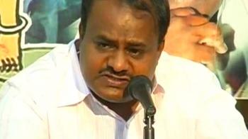 Kumaraswamy defends father