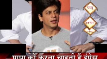 Videos : Shah Rukh turns into a superhero