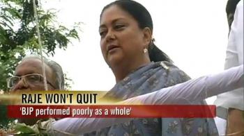 Raje defiant, BJP crisis deepens