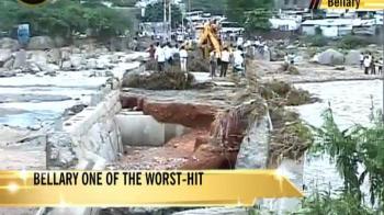 Flood fury in Karnataka Flood fury in Karnataka