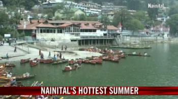 Hottest summer in Nainital