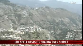 Video : Dry weather casts its shadow over Shimla