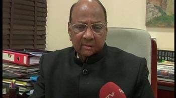 Video : Price rise: Pawar says working hard