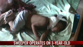 Sweeper turns surgeon in MP