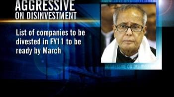Video : Govt pushes for disinvestment