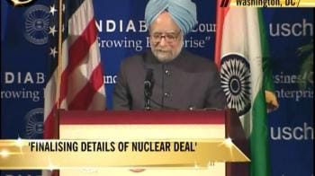 Video : Nuke deal a landmark in Indo-US ties: PM