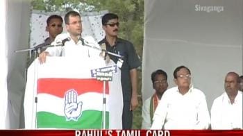 Video : Rahul's Tamil card