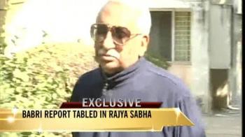 Justice Liberhan on his report