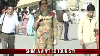 Shimla under dry spell