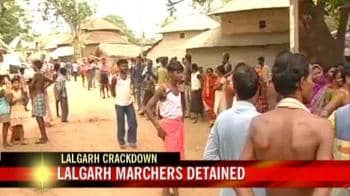 Video : Lalgarh marchers arrested by police