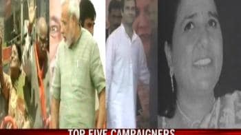 Video : The top 5 campaigners of election 2009