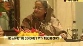 Video : Can't change anti-India sentiment: Sheikh Hasina