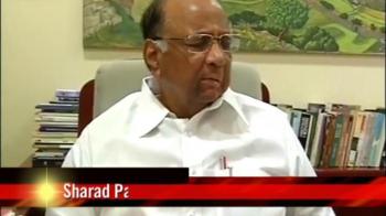 Video : No drought-like situation in India: Pawar