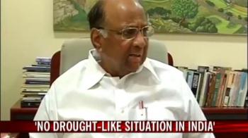 No drought-like situation in country, says Pawar
