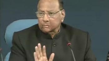 Video : Prices to come down in 10 days: Sharad Pawar