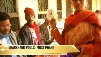 Video : Jharkhand polls begin amid tight security